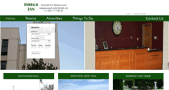 Desktop Screenshot of emeraldinnmaplewood.com